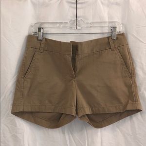 J. Crew khaki Chino shorts